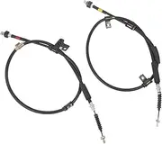 Rear Parking Brake Cable 597602C300 Accurate Control Rugged Left Right Parking Brake Cable for Tiburon 2003 to 2004
