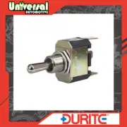 Durite 3 Way On/Off/Momentary on Toggle Switch with Metal Lever - 10A at 28V