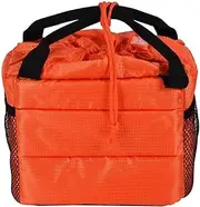 Waterproof Insert Partition Camera Hand Bag Shockproof Padded Divider Cover Case for DSLR Camera Bag Lens Pouch Case Cover(Orange)