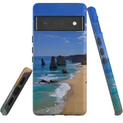 For Google Pixel 6 Pro Case Tough Protective Cover Famous Rocks
