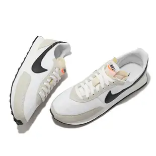 Nike 休閒鞋 Waffle Trainer 2 男女鞋 經典款 復古鞋型 舒適 情侶穿搭 麂皮 米白 黑 DH1349-100 [ACS 跨運動]