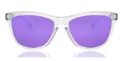 Oakley OO9013 FROGSKINS 9013H7 Men's Sunglasses Clear Size 55