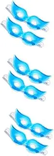 Baluue Sets Cooling Patch Eye Mask Gel Ice Eye Patch for Dark Circles Comfortable Sleep Mask for Travel Pcs