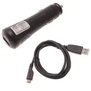 Car Charger Micro USB Cable DC Socket Power Adapter Plug-in for Cell Phones