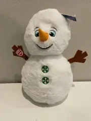 NWT Build A Bear Snowman Snow Boy Plush BAB 12" Toy