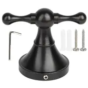 Classic Antique Style Black Bronze Single Robe Hat Coat Hanger Hook Wall Clothes Hooks