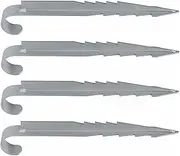 Trampoline Stakes Heavy Duty - Swing Fixing Hooks for Ground | Outdoor Equipment Fixing Tool, Set of 4 Swing Ground Anchors for Garden Yard