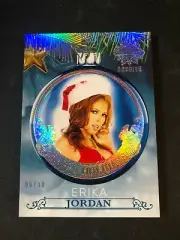 2019 Benchwarmer ERIKA JORDAN Holiday ORNAMENT Holo Foil/10 PENTHOUSE Playboy