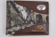 ZEP PRO Texas Tech Red Raiders Mossy Oak Camo Bifold Wallet Tin Gift Box