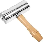 Beatifufu Seam Roller Tool Hand Pressure Leather Quilting Press for Crafting Durable Construction for Efficient Binding and Crimping for Leather Goods and Accessories