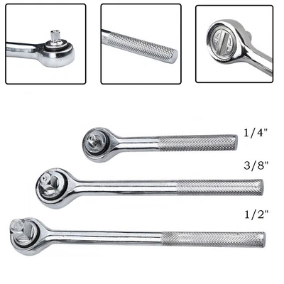 Reversible Adjustable 14 38 12 Ratchet Wrench Socket Square Head Spanner