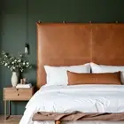 Luxury Bed Leather Headboard - Custom Made | Leather Headboard
