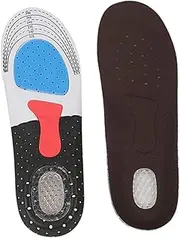 MOLUCKFU Cushioning Relief Foot Orthosis for Plantar Insoles Ankle Support Arch Support Heel Pads Random Color