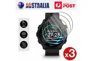 3X For Garmin Forerunner 45 Tempered Glass Screen Protector Film-For Forerunner 45