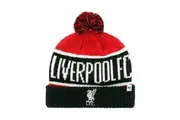 Liverpool FC 47 Turned Up Cuff Bobble Hat (Red/Black/White) (One Size)