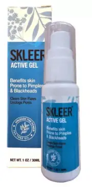 Skleer Blackhead Dissolving PimpleGel - Spot Treatment For Face- Unclog Pores