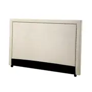 Oikiture Double Size Bed Headboard Bedhead Bedroom Furniture - Beige