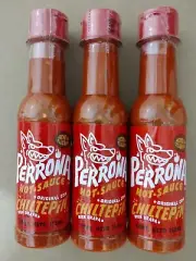 3X LA PERRONA CHILTEPIN SALSA VERY HOT SAUCE - 3 of 150ml - FREE SHIPPING
