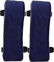 GARIOUANS 2pcs Memory Foam Armrest Pad for Gaming and Office Chairs Supple Cushion for Comfortable Elbow Support Fit for Office Home and Wheelchair