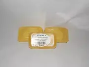 3 Jerome Privee VANILLA 100% Vegetable Based Bar Soaps 3.5 oz New