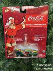 Johnny Lightning Coca Cola Holiday Ornaments 1965 Ford Mustang GT