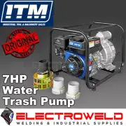 ITM 7HP 80mm 3" Water Transfer Trash Pump 4 Stroke Engine 60000 L/H TM530-080