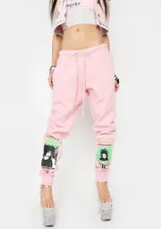 [ALIEN BODY] Pink All My Friends Are Murderers Joggers