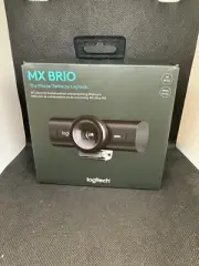 Logitech MX Brio 4K Ultra HD Streaming Webcam - Black - 960-001558