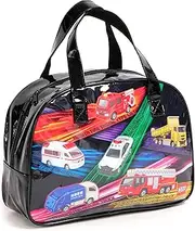 Tomica Kids Boston Bag, Black, Black, Free Size