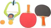 1 Set Table Tennis Trainer Table Tennis Equipment Adjustable Trainer Training Device Adjustable Hanging Wood