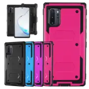 For Samsung Galaxy Note 10/Note 10 Pro Shockproof Armor Built-In Kickstand Case
