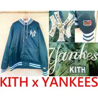 在飛比找蝦皮購物優惠-BLACK近全新KITH x MLB x 紐約NY洋基YAN