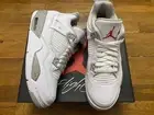 Size 7Y / 8.5W - Jordan 4 Retro White Oreo Grey GS - ✅SHIP TODAY