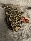 RARE VINTAGE TY Beanie Baby "Freckles The Spotted Leopard" 1996 Retired ☆ERRORS☆