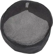[FRCOLOR] Chef Cap with Mesh Top Comfortable Unisex Cooking Hat for Sushi Chefs Food Service Durable Korean Style Design Easy Maintenance Quick Cleaning Grey