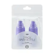 OXX Travel 2 Pack Spray Bottle - Purple