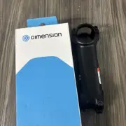Dimension Threadless Stem 31.8 Bar Clamp Black 110mm 6d #Y3