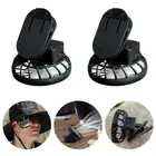 Portable Rechargeable USB Clip-On Mini Fan For Desk and Cooling' Hat P5V5