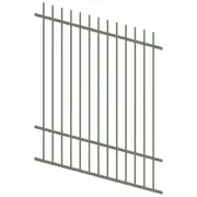 ProtectorAl 350 - 1200 x 1500mm Pale Eucalypt Raked Up to 15º Picket Top Pool Fence Panel