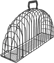 Pet Bath Cage Cat Window Hammock Pet Bath Cat Litter para Animal Cages Rat Scratcher Litter Deterrent Calming Kennels Outside Showering Outdoor Quail Rabbit Stainless Steel Black