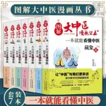 【全套7冊】圖解大中醫漫畫叢書 一本就能看懂中醫基礎篇+方劑+養全新熱銷圖書【博學書院】