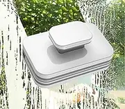 Double Sided Magnetic Glass Cleaner - Window Wiper Cleaning Tools for Washing Window (for 3-10mm Thick Glass)