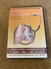 A Simplified Introduction to Heart and Lung Sounds, Stethographics PC Mac CD rom