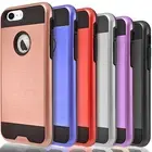 For iPhone 7 / 8 / 8 Plus Case Phone Cover Shockproof + Tempered Glass Protector