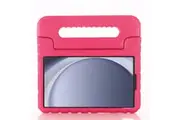 WASSUP for Samsung Galaxy Tab A9+/A9 Plus 11 inch 2023 EVA Handle Holder Shockproof Case-Rose Red