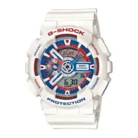 在飛比找PChome商店街優惠-CASIO G-SHOCK/雙顯配色亮眼奪目運動腕錶/GA-