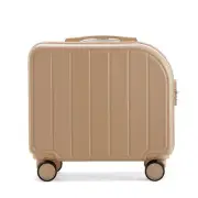 Pink 18-Inch Lightweight Carry-On Luggage - Waterproof & Anti-Theft Suitcase