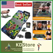 Ergonomic Push Up Board with Color-Coded System - Perfect for Strength Training