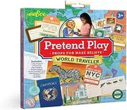 eeBoo World Traveler Pretend and Role Play Set, Multi, 1 ea
