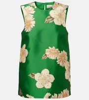 [Alemais] Alémais Sage floral top UK 14 green